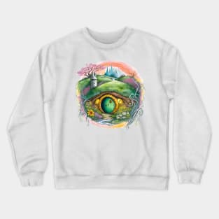 Round Doors in Spring - Fantasy Crewneck Sweatshirt